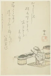Kvinne hakker tang