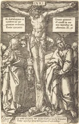 Kristus på korset, 1553.