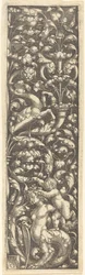 Ornament med et barn på baksiden av en sfinks, 1535.