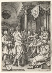 Historien om Susanna: Daniel krysser de eldste.