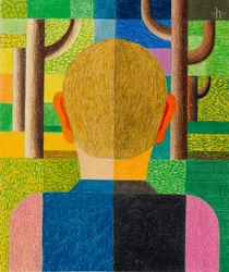 Person foran