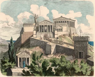Antikkens Hellas: Athen, Akropolis - Parthenon