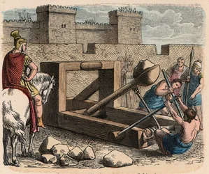 Antikkens Roma: bevæpning, katapult