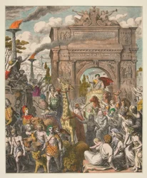Bilder fra antikken - XV. Romerne - Triumferende inntog