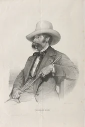Portrett av komponisten Federico Ricci 1809-1877, 1853.