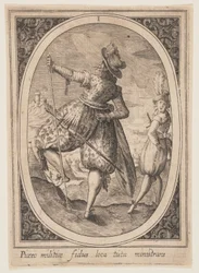 Tavle 1 fra Militære figurer