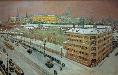Moskva om natten, 1939.