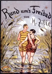 H.Zille, Alt om utendørsbassenget / forsidebildet