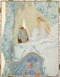 Prinsessen på erten fra Tales av Hans Christian Andersen, pub. 1911