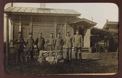 Første verdenskrig: Ukraina i årene 1914-1916 under den tyske hærens invasjon. Gruppeportrett