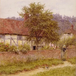 The Stray Kitten, ca. 1891 (olje på lerret)