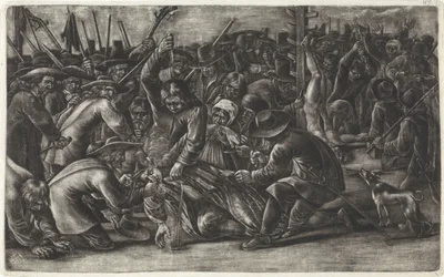 lemlestelse av likene til brødrene De Witt, 1672
