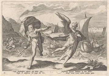 Coronis blir til en kråke Metamorphoses of Ovid (serietittel)