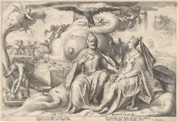 Diskusjon mellom Jupiter og Juno Metamorphoses of Ovid (serietittel)