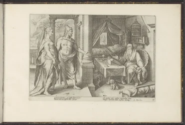 Juno og Jupiter spør Tiresias om råd Ovids metamorfoser (serietittel) Gjenskapninger av P. Ovidius Naso (serietittel)