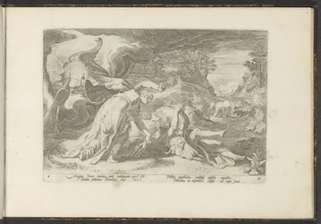 Juno gjør Callisto til en bjørn Ovids metamorfoser (serietittel) Gjenskapninger av P. Ovidius Naso (serietittel)