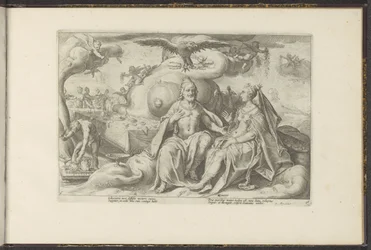 Jupiter og Juno diskuterer hvilket av kjønnene som har større kjærlighetslyst Ovids metamorfoser (serietittel) Gjenskapninger av P. Ovidius Naso (serietittel)
