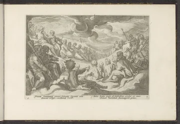 Jupiter tilkaller de olympiske gudene Ovids metamorfoser (serietittel) Gjenskapninger av P. Ovidius Naso (serietittel)