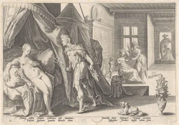 Mercury besøker Herse Metamorphoses of Ovid (serietittel)