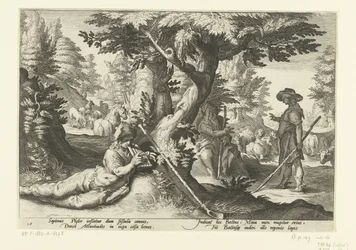 Mercury en Battus Ovids Metamorfosen (serietittel)