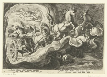 Phaethon kjører farens vogn Ovids metamorfoser (serietittel)