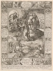 Cura dei pro suis, blad 5 i serien «Allegorier over den kristne troen»