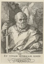 Matthias, blad 13 i serien «Kristus, de tolv apostlene og Paulus»