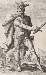 Mucius Scaevola (Romerske helter, plate 3)