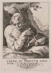 Matteus, fra Kristus, apostlene og Paulus med trosbekjennelsen