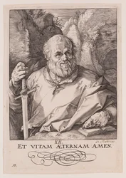 St. Matthias, fra Kristus, apostlene og St. Paulus med trosbekjennelsen