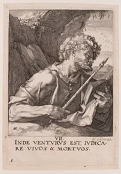 St. Thomas, fra Kristus, apostlene og St. Paulus med trosbekjennelsen