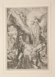 The Resurrection, fra The Passion, #12 i en serie med 12 graveringer