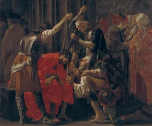 Kristus kronet med torner, 1620
