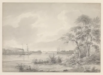 Fort Zeelandia sett når du seiler opp Surinam-elven