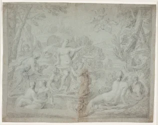 Diana og Actaeon. (Ovid, Net., III, 175 ff.)
