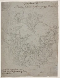 Komposisjonsstudier etter Gian Battista Boncori
