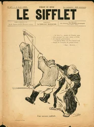 The Whistle, nummer 27, Satirical in B & W