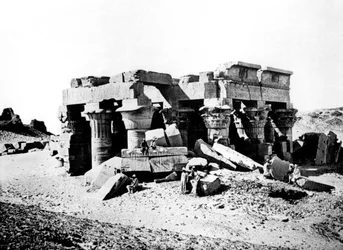 Ombos-tempelet, Nubia, Egypt, 1887