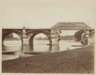 Le Pont de Saint Cloud etter den fransk-prøyssiske krigen