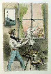 Illustrasjon av Henri Boutet, for 