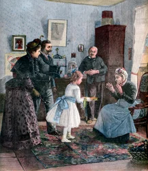 De første laurbærene, 1891