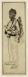 Le ramoneur (Skorsteinsfeieren), ca. 1890 (etsing og tørrnipp)