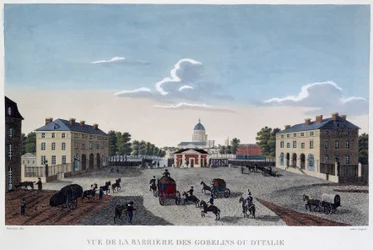 Utsikt over Barrière des Gobelins ou d