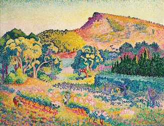 Landskap med Le Cap Negre; Landskap med Kapp Negre, 1906