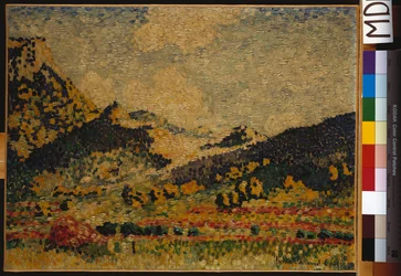 Studie til «De små mauriske fjellene», 1909