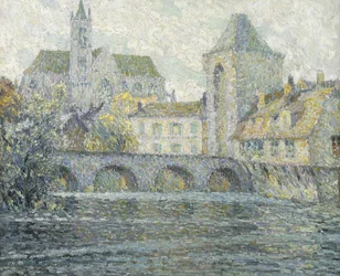 Moret Landskap, Broen; Paysage Moret, Le Pont