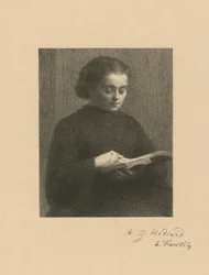 Lesende kvinne