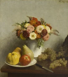 Blomster og frukt
