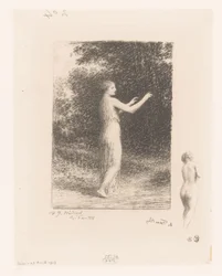Maagd van Lycus vandre i naturen Tiggeren Gedichten van André Chénier (serietittel) Illustrasjoner til diktene til André Chénier (serietittel)