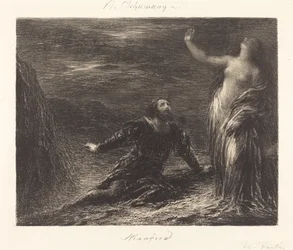 Manfred og Astarte (2. plate)
